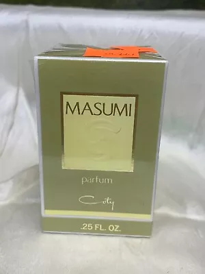 Coty Masumi 7.5ml Parfum (new With Box & Company Sealed) • $299.50