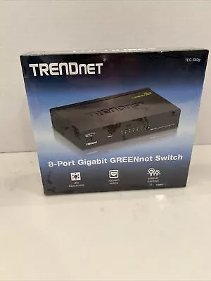 TRENDnet  TEG (TEGS82g) 8-Ports External Ethernet Switch (new Unopened) • $6.99