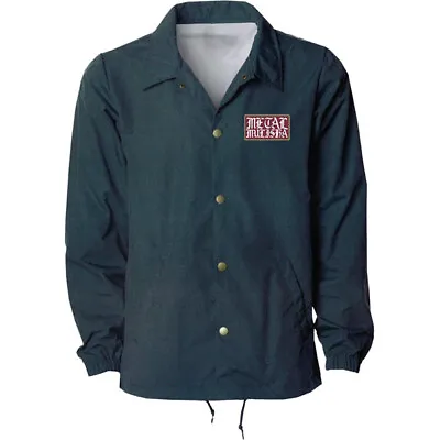 Metal Mulisha English Coaches Jacket Navy Blue Adult Men's Small S *Brand New* • $44.20