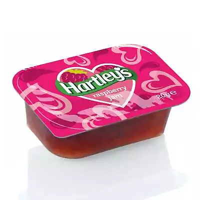 Hartleys Raspberry Jam Portions - 1x100x20g • £27.22