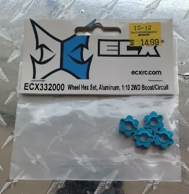 ECX Aluminum Wheel Hex Set 1/10 2WD Boost/Circuit ECX332000 • $9.99