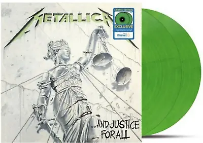 £39.99 • Buy Metallica - ...And Justice For All - GREEN Vinyl LP (Walmart USA Exclusive) 