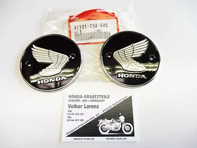 New Orig Honda Tank Emblems Right/Left CB 450 Black Bomber CB450K0 CB450K1 • $105.49