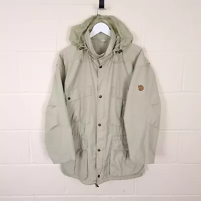 FJALLRAVEN Vintage Telemark Jacket Mens 52 M65 Military Hooded 70s 80s Greenland • £99.90
