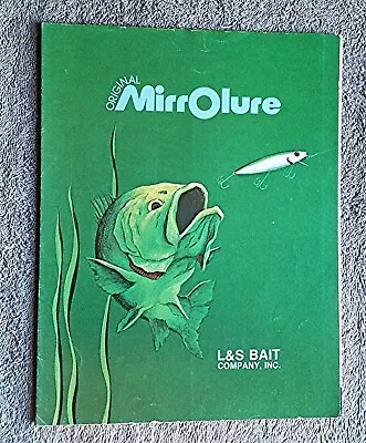 Original Mirrolure Catalog Fishing Lure Catalog • $14