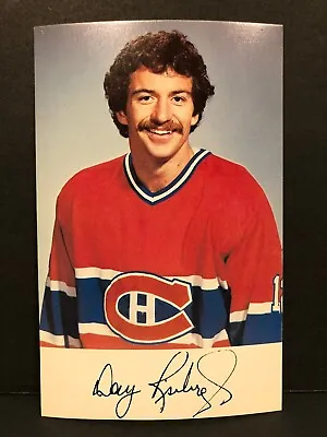 Doug Risebrough Montreal Canadiens Vintage Postcard Hockey NHL Card VERY RARE! • $27.50