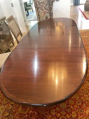 110  Mid Century Solid Teak Dining Table By Skovby • $5100