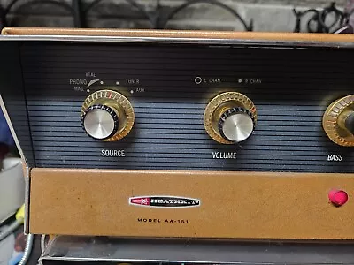 $349.99 • Buy Heathkit AA-151 Vacuum Power Tube Pre-Amplifier Integrated Amp