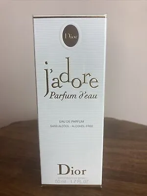 DIOR J'ADORE Parfum D‘Eau Eau De PARFUM Alcohol-FREE 1.7oz/50ml NEW & SEALED • $90