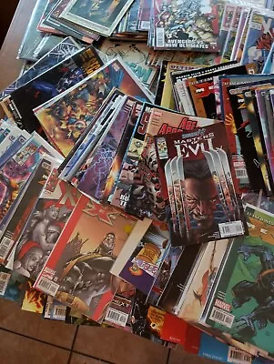 Lot Of 10 Mixed Mystery Comic Books DC Marvel Superman Wolverine Hulk And More • $11.55