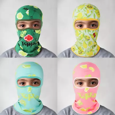 Kids Balaclava Neck Warm Ski Mask Hood Full Face Mask For Youth Girls Boys US • $7.99