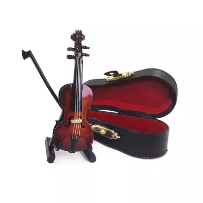 Dollhouse Miniature 1:6 Scale Violin Musical Instrument Furniture Accessories • $13.99