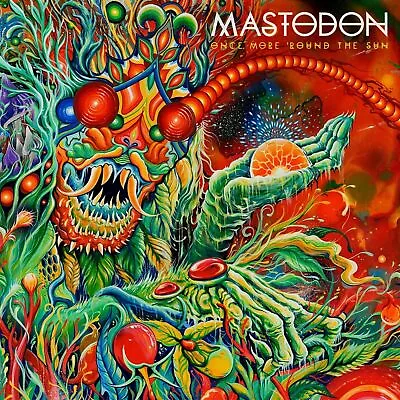 MASTODON Once More Round The Sun BANNER HUGE 4X4 Ft Fabric Poster Tapestry Art • $24.99