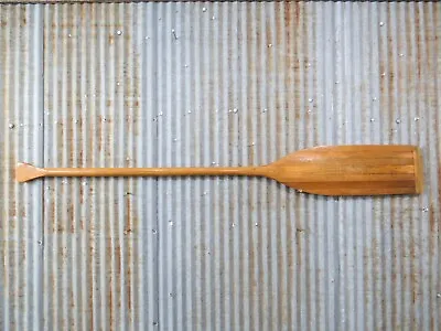 53+1/2 Inch Vintage Wood Oar Canoe Paddle Kayak Row Boat Tiki Hut Bar -(OAR253C) • $49.99