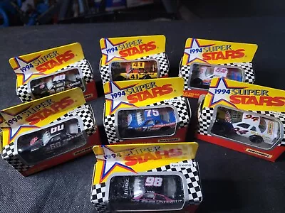 Matchbox  1994 Nascar Racing Superstars   Lot Of 7   Tough To Find Drivers   Nip • $0.99