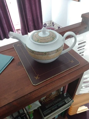 £19.99 • Buy Wedgwood Home Florence Pattern Fine Porcelein Teapot + Lid Vgc