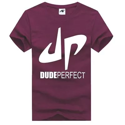 Dude Perfect Youtuber Kids Printed Girls T-Shirts Round Neck Short Sleeves Tops • £9.98