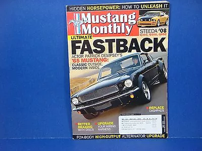 Mustang MonthlyMay 2008Ultimate Fastback Steeda '08 Hidden Horsepower M2477 • $12.99