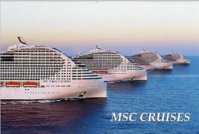 MSC Cruises. • $10.49