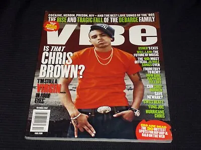 2007 October Vibe Magazine - Chris Brown Front Cover - E 381 • $37.49