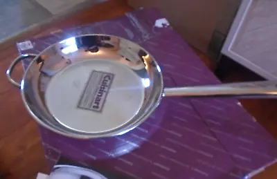 $59.95 • Buy Cuisinart Commercial 10 1/4  Dutch Stainless Skillet Copper Bottom 18/10 France