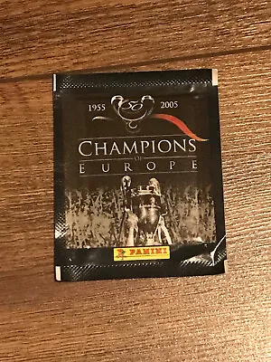 Panini Champions Of Europe 1955-2005 Sealed Sticker Pack  • £8.99
