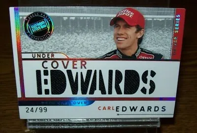 $3.95 • Buy Carl Edwards 2007 Press Pass Eclipse Racing Event-used Car Cover 24/99 Made