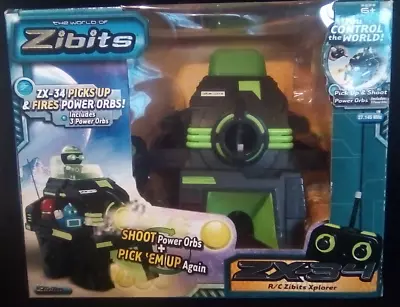 Zibits ZX-34 Remote Control Robot Vehicle  - Brand New And Boxed • £50