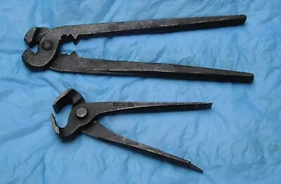 Vintage Tools--two....Nipper-nail Puller And Tire Pliers.. Old Er • $16.95