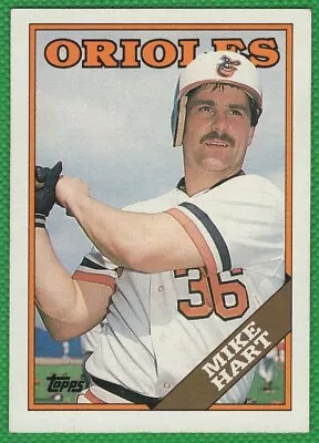 Mike Hart - 1988 Topps #69 - Baltimore Orioles Baseball Card • $1.25