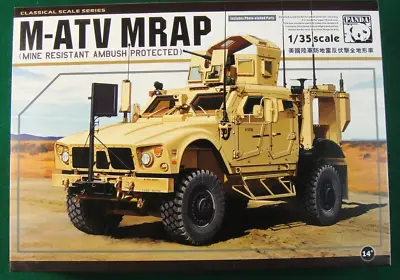 PANDA Hobby 1/35 Scale: M-ATV MRAP (Mine Resistant Ambush Protected).#PH35001 • $79