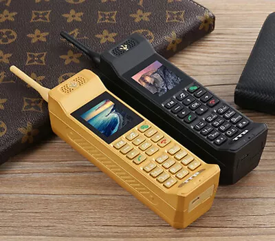 Retro Brick Unlock Quad Band Classic Vintage Outdoor Dual SIM Mobile Cell Phone • $53.50