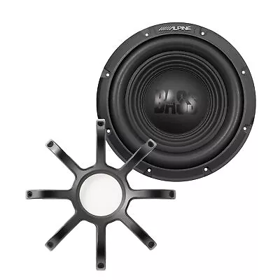 Alpine W12S4 12  Subwoofer With KTE-12PG 12  Speaker Grill • $124.20