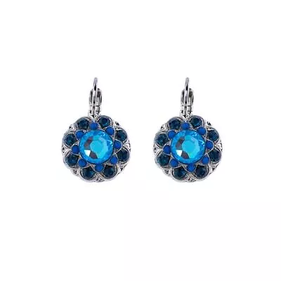 Mariana Cluster Leverback Earrings In Sleepytime • $58