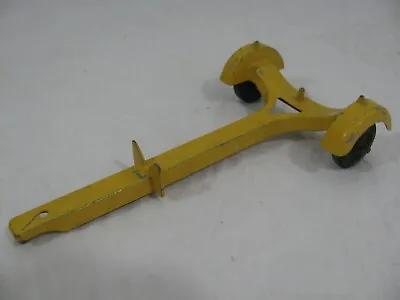 Vintage Hubley Kiddie Toy Diecast Metal Yellow Boat Trailer EX • $14.99