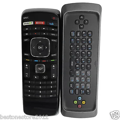 New VIZIO Smart Keyboard XRT301 Remote With VUDU For M3D550SL M3D470KD E551D-A0 • $29.99