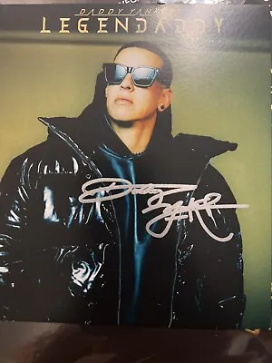 Daddy Yankee Legendaddy Final Tour Autograph & VIP Poster • $600