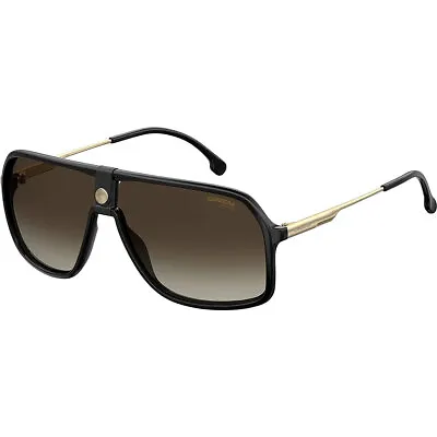 Carrera Unisex Sunglasses Black Aviator Shape Frame UV Protection 1019-S 0807-HA • $43.90