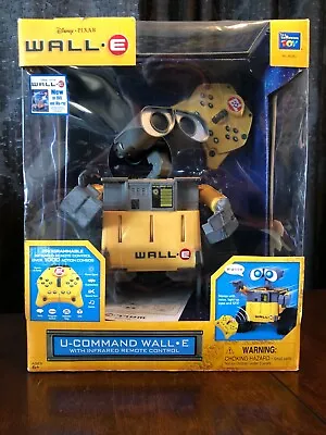 Disney Pixar Thinkway Toys WALL-E U-Command RC Robot Infrared Remote Control NEW • $424.90