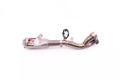 2009 08-16 Yamaha R6 R6r Yzf 600 Akrapovic Slip On Muffler Y Mid Pipe Y131 • $202.67