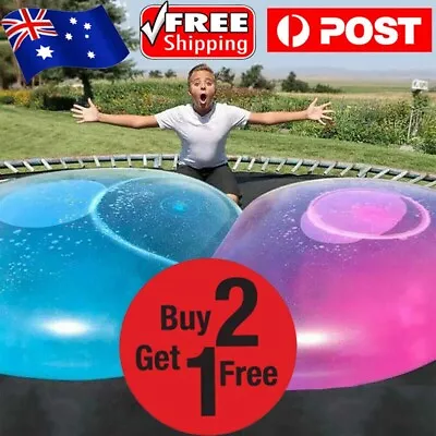 40-120cm Super Soft Wubble Bubble Ball Toy Firm Ball Stretch Bubble Big Balls AU • $11.25