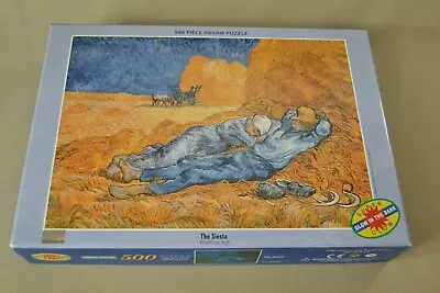 NEW Museum Collection 500-Piece Puzzle Van Gogh THE SIESTA Glow In The Dark • $13.47