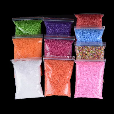 $4.65 • Buy Slime Mini Foam Balls Beads Balls Crafts Home Party Wedding Decoration ZP  *&