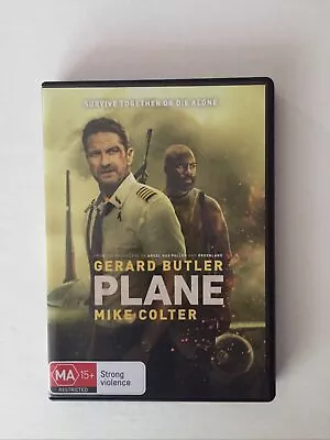 Plane (DVD 2023) Gerard Butler/ Mike Colter/ Region 4 As New • $12