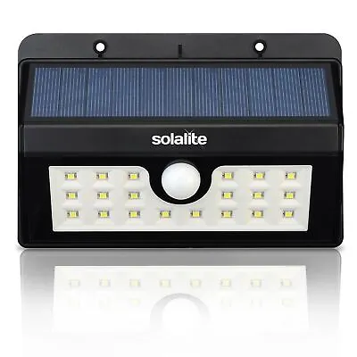 £6.95 • Buy 20 LED Solar Powered Wall Light Motion Sensor Outdoor Garden Security Floodlight