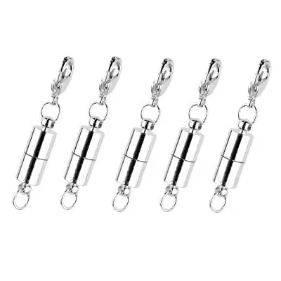 5pcs Clasp Converter Connector For Necklaces Bracelets Anklets With • £6.05