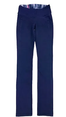 Lululemon Activewear Yoga Pant Womens Small? Blue Seamed Athletic Pant • $12.99