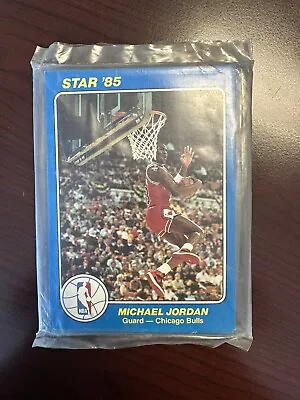 1984-85 Michael Jordan Court Kings Rookie In Original Sealed Team Bag • $5500