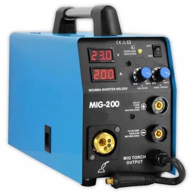 £240.95 • Buy MIG 200A INVERTER DC WELDER 3in1 MMA TIG GAS GASLESS ARC MAG WELDING MACHINE KIT