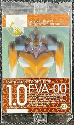 EVA-00 Rei Ayanami Evangelion Wafer Card E-03 BANDAI 2010 Unopened Item Used F/S • $9.99